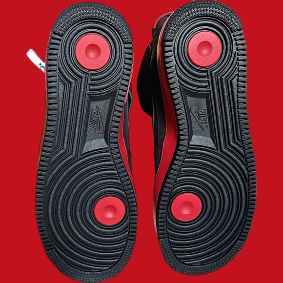 🚻 6.5Y US — AJF 6 GS 2008 [BLACK/VARSITY RED–WHITE] 343096-062 - Picture 7 of 9